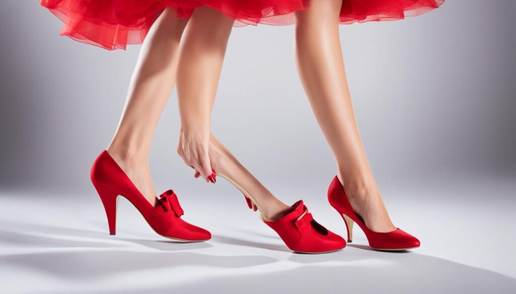 buty do czerwonej sukienki