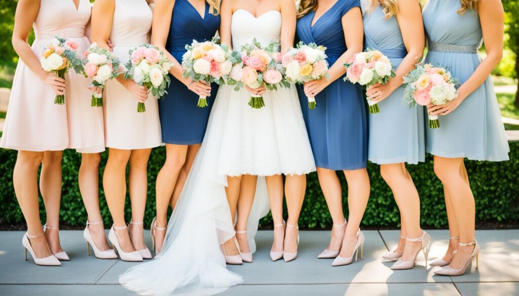 buty do niebieskiej sukienki na wesele