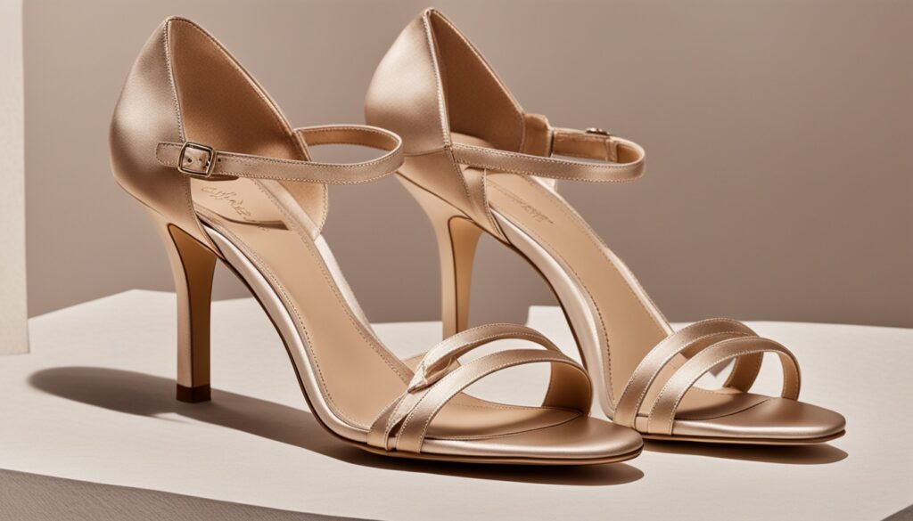 buty do satynowej sukienki na co dzień