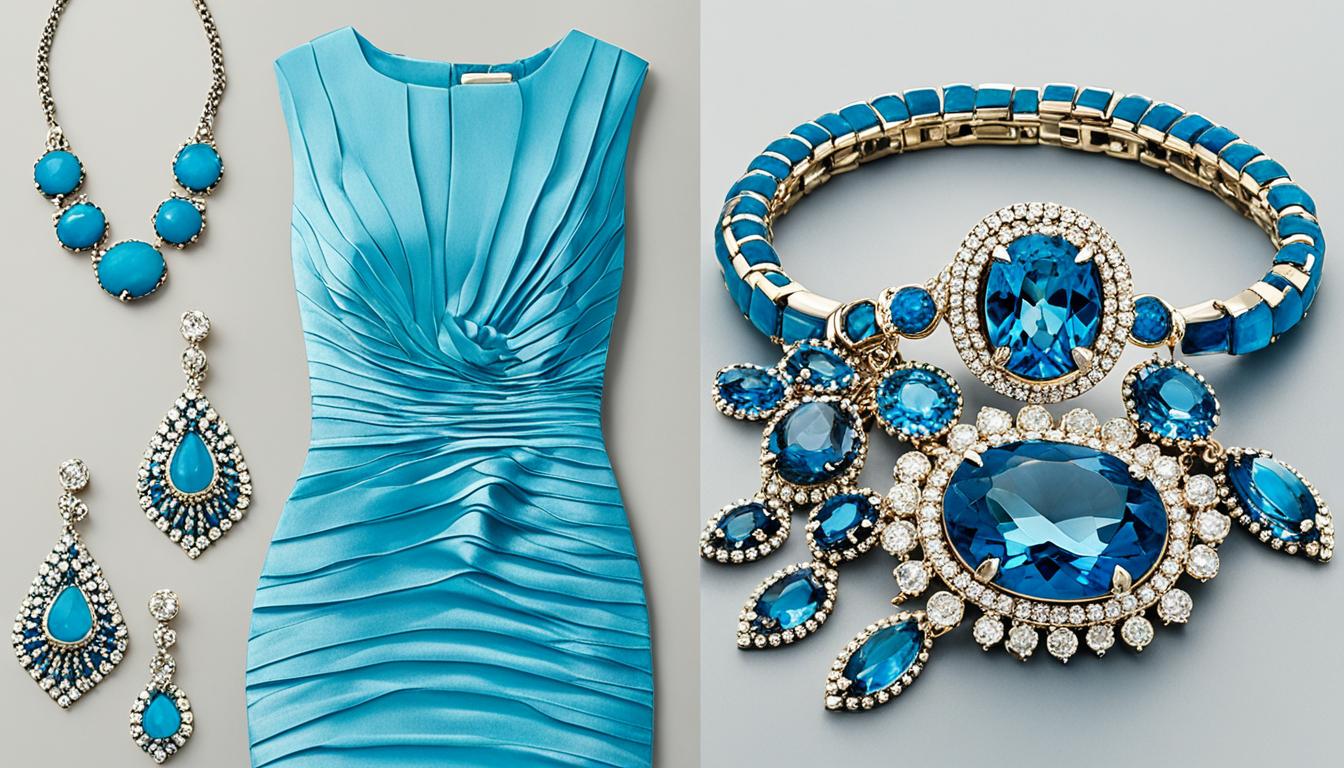 jaka biżuteria do niebieskiej sukienki na wesele