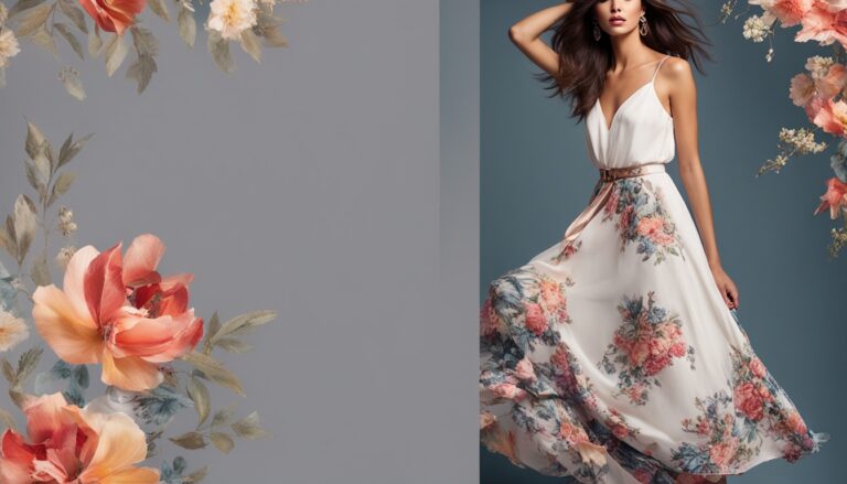 Jakie buty do długiej sukienki w kwiaty?