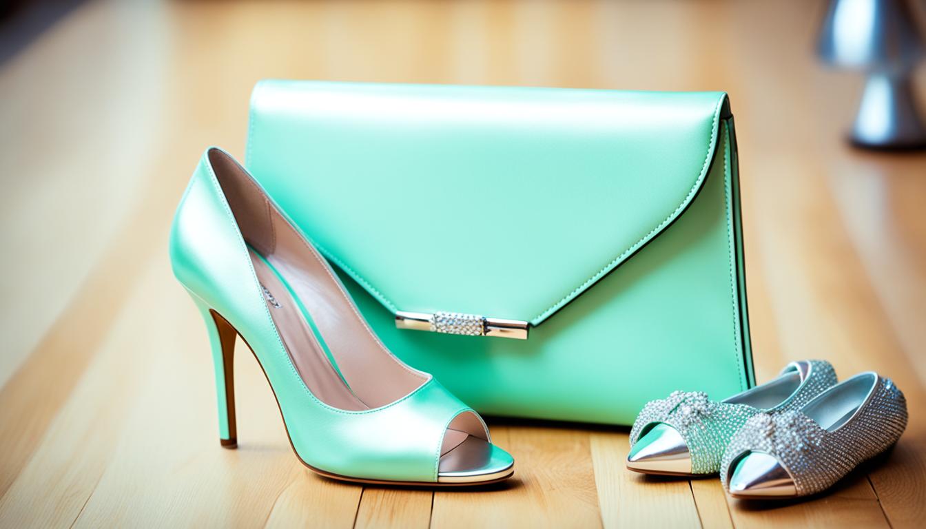 jakie dodatki do miętowej sukienki