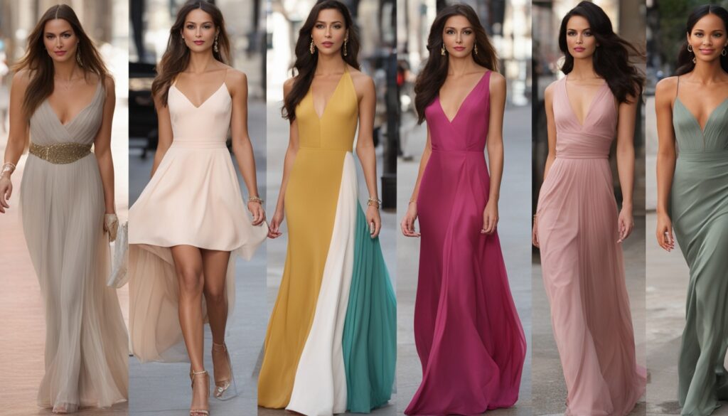 modne długości sukienek