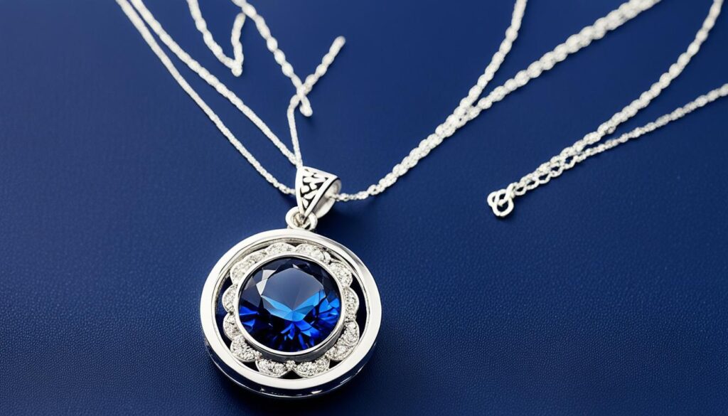 naszyjnik do granatowej sukienki