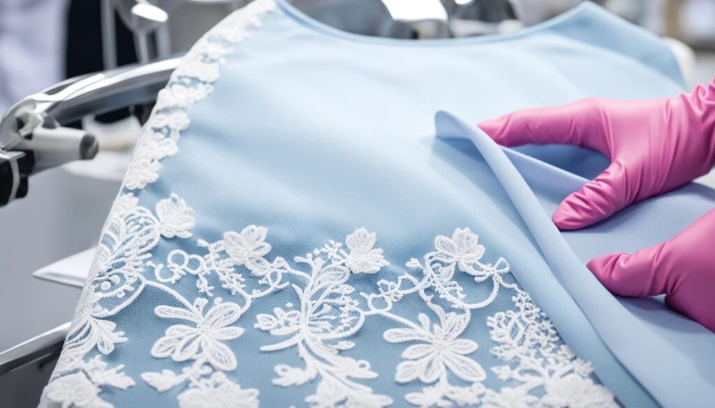 odpowiednie wyprasowanie sukienki